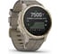 Часы Garmin fenix 6S Pro Solar - Light Gold with Shale Suede Band 010-02409-26 2