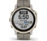 Часы Garmin fenix 6S Pro Solar - Light Gold with Shale Suede Band 010-02409-26 3
