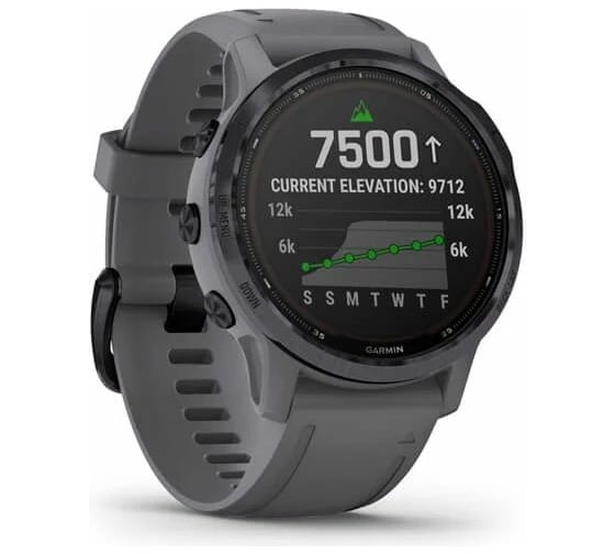 Часы Garmin fenix 6S Pro Solar Amethyst w/Shale Band 010-02409-15