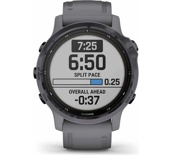 Часы Garmin fenix 6S Pro Solar Amethyst w/Shale Band 010-02409-15