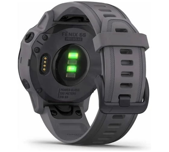 Часы Garmin fenix 6S Pro Solar Amethyst w/Shale Band 010-02409-15