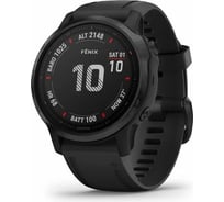 Часы Garmin fenix 6S Pro Black w/Black Band GPS Watch EMEA 010-02159-14