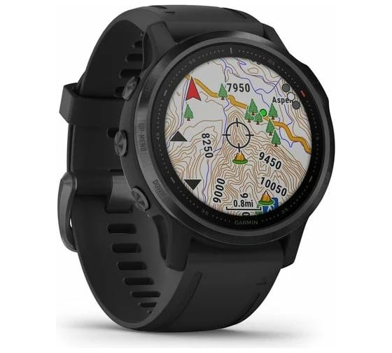 Часы Garmin fenix 6S Pro Black w/Black Band GPS Watch EMEA 010-02159-14