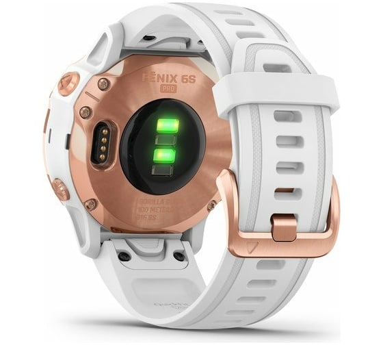 Часы Garmin fenix 6S Pro Rose Gold w/White Band GPS Watch EMEA 010-02159-11