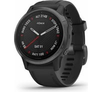 Часы Garmin fenix 6S Sapphire Carbon Grey DLC w/Blk Band GPS Watch EMEA 010-02159-25