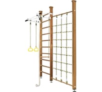 Шведская стенка Kampfer Winner Ceiling, №2 ореховый, стандарт, белый, турник K03993012