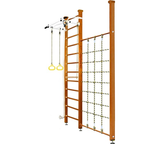 Шведская стенка Kampfer Winner Ceiling, №3 классический, высота 3м, белый, турник K03993014 1