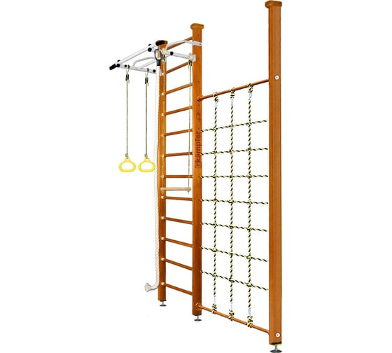 Шведская стенка Kampfer Winner Ceiling, №3 классический, высота 3м, антик, турник K03993013