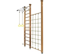 Шведская стенка Kampfer Winner Ceiling, №2 ореховый, высота 3м, антик, турник K03993009