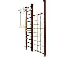 Шведская стенка Kampfer Winner Ceiling, №5 шоколадный, высота 3м, антик, турник K03993021