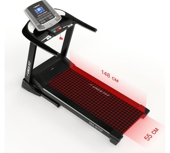Беговая дорожка UNIXFIT MX-970F TDMX970F
