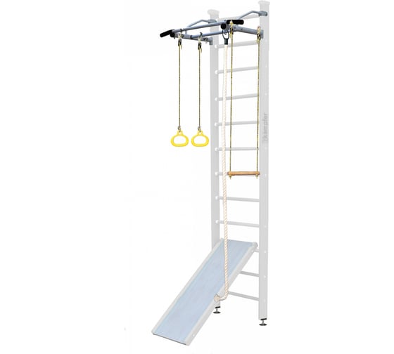 Шведская стенка Kampfer Ride Ceiling, №6 жемчужный, высота 3м, антик, турник K06812025 1