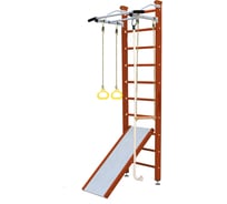Шведская стенка Kampfer Ride Ceiling, №4 вишневый, стандарт, белый, турник K06812020