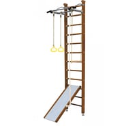 Шведская стенка Kampfer Ride Ceiling, №2 ореховый, высота 3м, антик, турник K06812009
