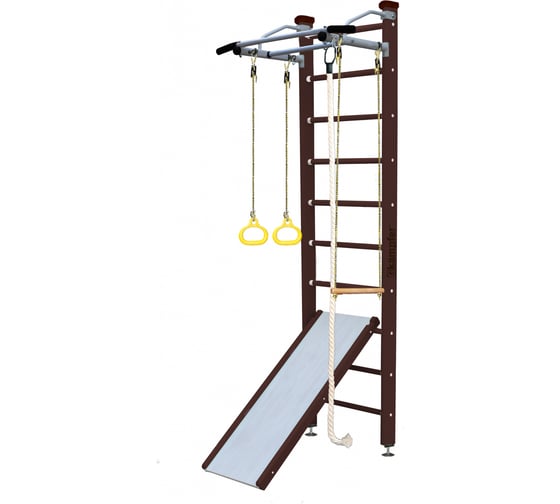 Шведская стенка Kampfer Ride Ceiling, №5 шоколадный, стандарт, антик, турник K06812023