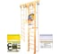 Шведская стенка Kampfer Wooden Ladder Wall Basketball Shield, №1 натуральный, высота 3м, белый K06548003 2