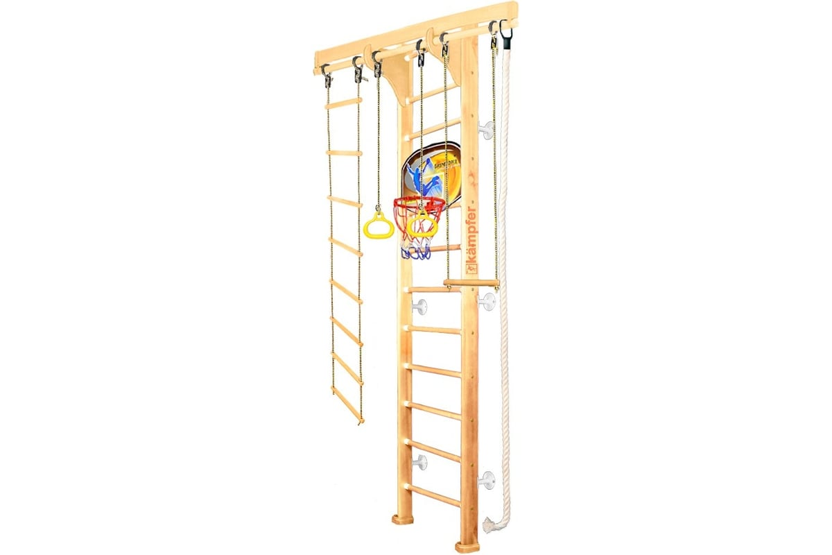 Шведская стенка kampfer wooden ladder wall