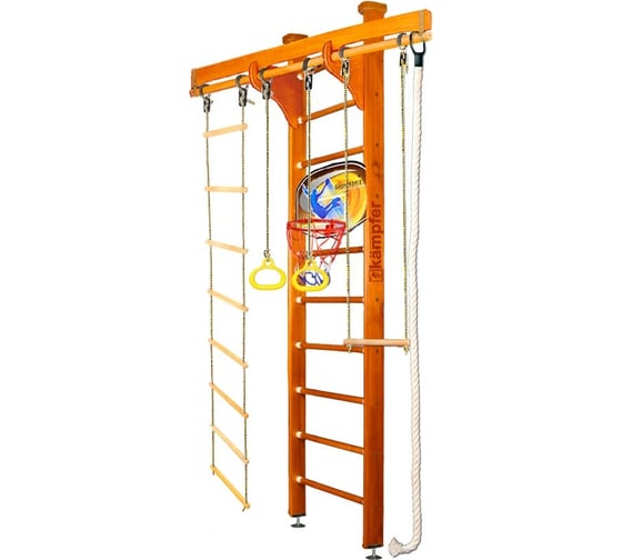 Шведская стенка Kampfer Wooden Ladder Ceiling Basketball Shield, №3 классический, стандарт K06549008