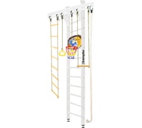Шведская стенка Kampfer Wooden Ladder Ceiling Basketball Shield, №6 жемчужный, высота 3м K06549013