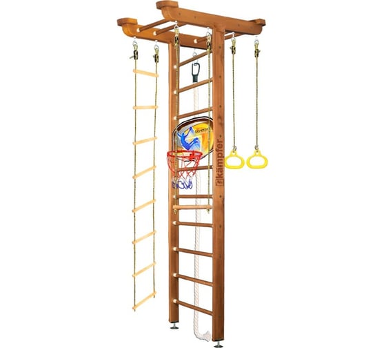 Шведская стенка Kampfer Big Sport Ceiling Basketball Shield, №2 ореховый, стандарт K06550006