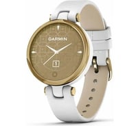 Часы Garmin Lily EMEA LightGold White Leather 010-02384-B3