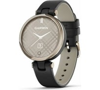 Часы Garmin Lily EMEA CreamGold Black Leather 010-02384-B1
