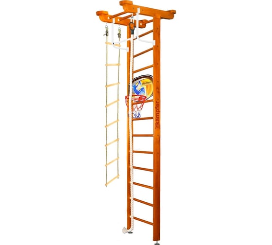 Шведская стенка Kampfer Little Sport Ceiling Basketball Shield, №3 классический, высота 3м K06551007