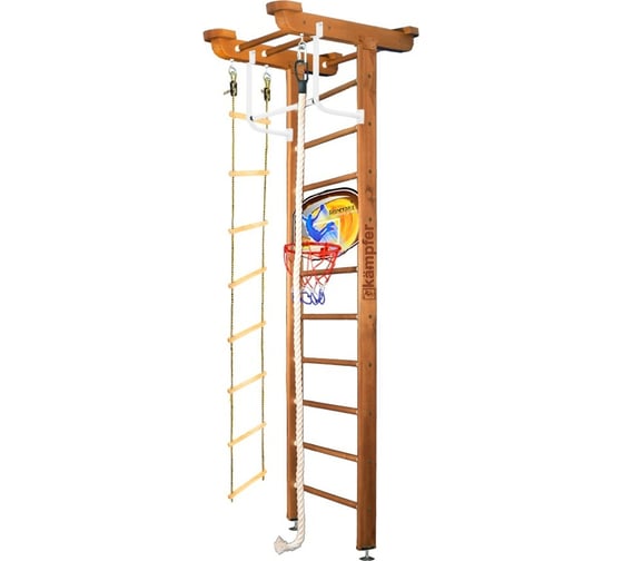Шведская стенка Kampfer Little Sport Ceiling Basketball Shield, №2 ореховый, стандарт K06551006 1