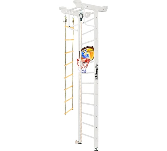 Шведская стенка Kampfer Little Sport Ceiling Basketball Shield, №6 жемчужный, высота 3м K06551013