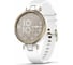 Часы Garmin Lily -Sport Edition Cream Gold Bezel with White Case and Silicone Band 010-02384-10 1