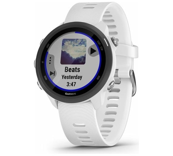 Часы Garmin Forerunner 245 Music GPS Wi-Fi EU/PAC Black/White 010-02120-31 1