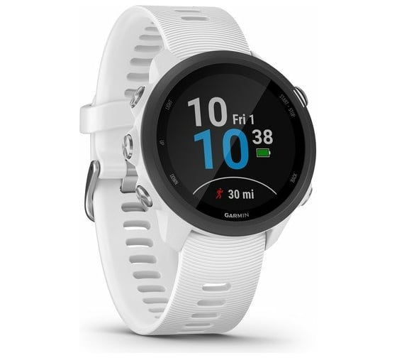 Часы Garmin Forerunner 245 Music GPS Wi-Fi EU/PAC Black/White 010-02120-31