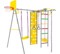 Спортивно-игровой комплекс Midzumi Rainbow Medium Пластиковые навесные качели M07839001