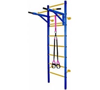 Профессиональная шведская стенка Midzumi Katashi plus синий/желтый розовый M00259002