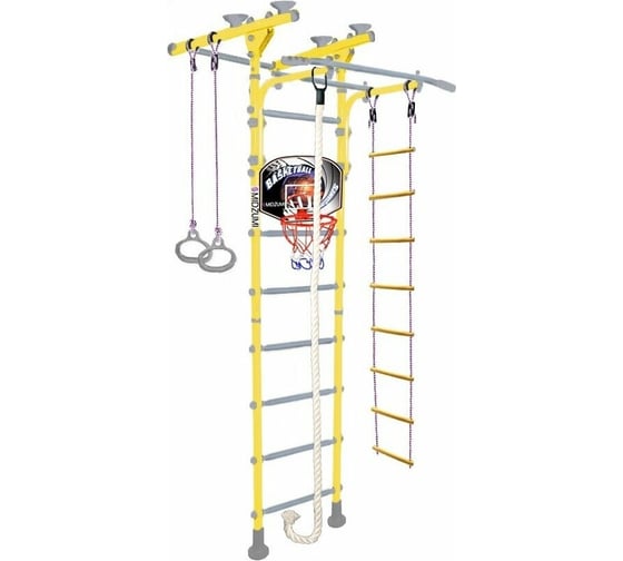 Шведская стенка Midzumi Niji Ton Basketball Shield лимонный пай M06561001