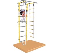 Шведская стенка Midzumi Niji Kabe Basketball Shield c матом №4 лимонный пай M06574001