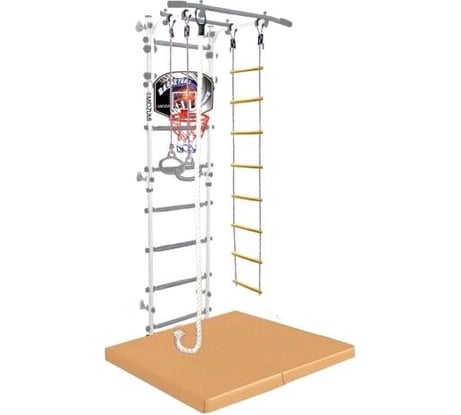 Шведская стенка Midzumi Niji Kabe Basketball Shield c матом №4 снежный барс M06574004
