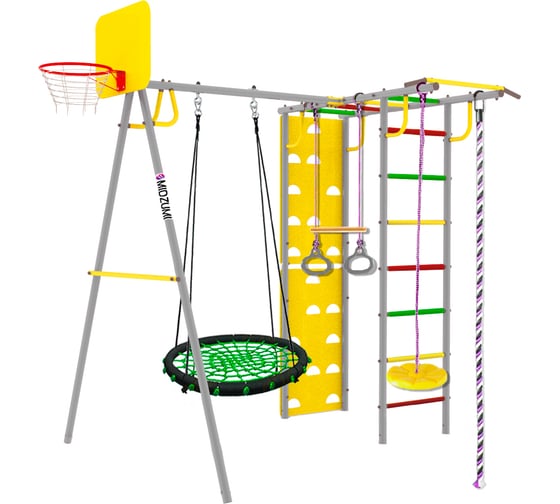 Спортивно-игровой комплекс Midzumi Rainbow Large ХL Гнездо большое зеленое M07837001