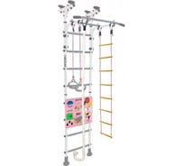 Шведская стенка Midzumi Niji Busyboard снежный барс и бизиборд розовый M08595004