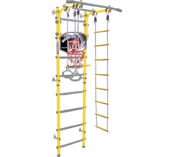 Шведская стенка Midzumi Banji Kabe Basketball Shield лимонный пай M06553001 1