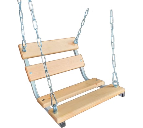 Цепные деревянные качели Midzumi туманное утро M08261001