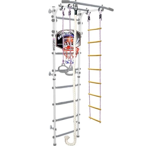 Шведская стенка Midzumi Niji Kabe Basketball Shield снежный барс M06555004