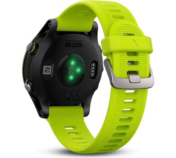 Часы Garmin Forerunner 935 черно-зеленые Tri-Bundle 010-01746-06