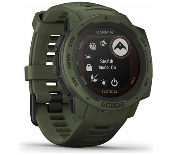 Часы Garmin Instinct Solar – Tactical Moss 010-02293-04