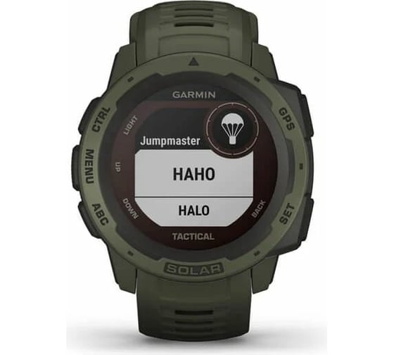Часы Garmin Instinct Solar – Tactical Moss 010-02293-04