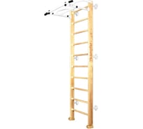 Шведская стенка Kampfer Swedish Wall, №0 без покрытия, стандарт, белый, турник K04290004