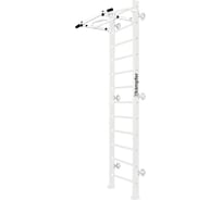 Шведская стенка Kampfer Swedish Wall, №6 жемчужный, высота 3м, белый, турник K04290026