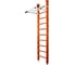Шведская стенка Kampfer Swedish Ceiling, №4 вишневый, стандарт, антик, турник K04289019 1