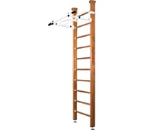 Шведская стенка Kampfer Swedish Ceiling, №2 ореховый, стандарт, белый, турник K04289012
