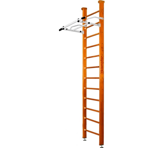 Шведская стенка Kampfer Swedish Ceiling, №3 классический, высота 3м, антик, турник K04289013 1